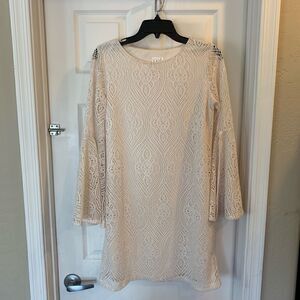 Emma & Michelle Oatmeal Colored Dress